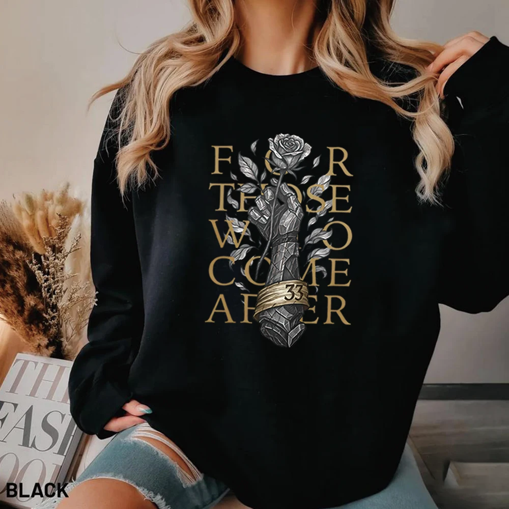 Свитшот Expedition 33 для тех, кто следует за ними, футболка Clair Obscur Fan Merch Game, унисекс, с длинными рукавами
Свитшот Expedition 33 для тех, кто следует за ними, футболка Clair Obscur Fan Merch Game, унисекс, с длинными рукавами