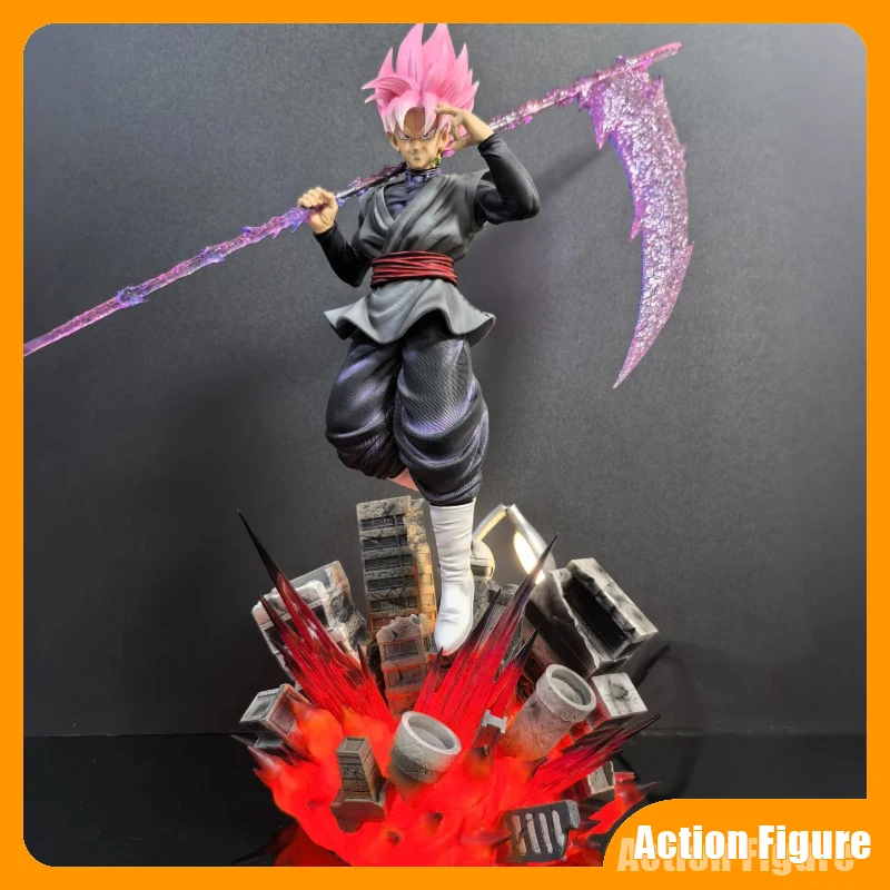 Jt Studio Dragon Ball Super Black Goku Zamasu Statue 44.5cm Led Light Base Super Saiyan Rosé Epic Collectible Figure In Stock
Jt Studio Dragon Ball Super Black Goku Zamasu Statue 44.5cm Led Light Base Super Saiyan Rosé Epic Collectible Figure In Stock
