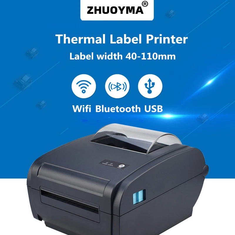 ZHUOYMA 9210 4 Inch Clothing label Thermal Barcode Printer Jewelry Label Thermal Label Printer USB BT WIFI Sticker Machine NEW
ZHUOYMA 9210 4 Inch Clothing label Thermal Barcode Printer Jewelry Label Thermal Label Printer USB BT WIFI Sticker Machine NEW