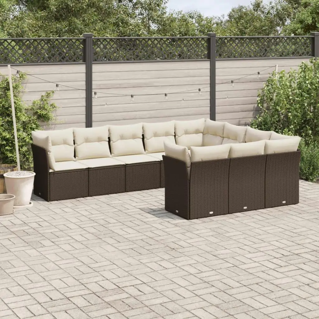 Cozy Brown Garden Sofa Set for Outdoor Patio Furniture Stylish Comfortable Seating
Cozy Brown Garden Sofa Set for Outdoor Patio Furniture Stylish Comfortable Seating