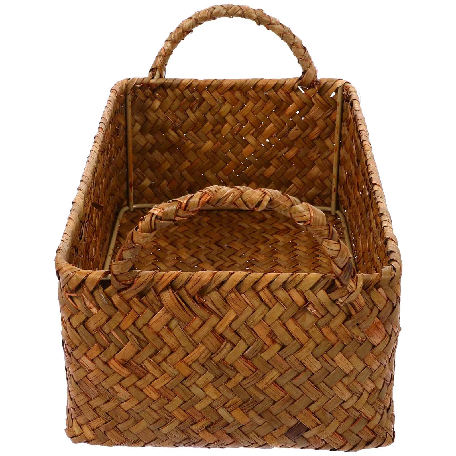 Rattan Woven Storage Basket Portable Bread Holder Desktop Organizer Kitchen Fruit Snack Storage Multifunction Basket 
Rattan Woven Storage Basket Portable Bread Holder Desktop Organizer Kitchen Fruit Snack Storage Multifunction Basket