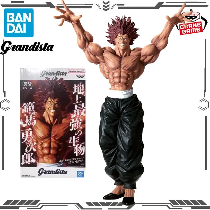 Оригинальная фигурка Bandai Grandista Grappler Baki, аниме-фигурка Ханма Юджиро, игрушка для мальчиков и девочек, коллекционная модель, украшение
Оригинальная фигурка Bandai Grandista Grappler Baki, аниме-фигурка Ханма Юджиро, игрушка для мальчиков и девочек, коллекционная модель, украшение
