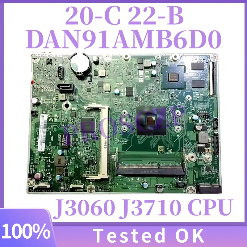 DAN91AMB6D0 SPS:844831-601 844831-602/002 For HP All-In-One 20-C 22-B013W 20-c001la Motherboard With Intel J3060 J3710 CPU DDR3
DAN91AMB6D0 SPS:844831-601 844831-602/002 For HP All-In-One 20-C 22-B013W 20-c001la Motherboard With Intel J3060 J3710 CPU DDR3