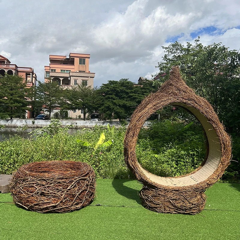 Уличная садовая мебель из ротанга в форме птичьего гнезда для отдыха, для отелей и гостевых домов, креативная, популярная в интернете, в стиле «часы»
Уличная садовая мебель из ротанга в форме птичьего гнезда для отдыха, для отелей и гостевых домов, креативная, популярная в интернете, в стиле «часы»