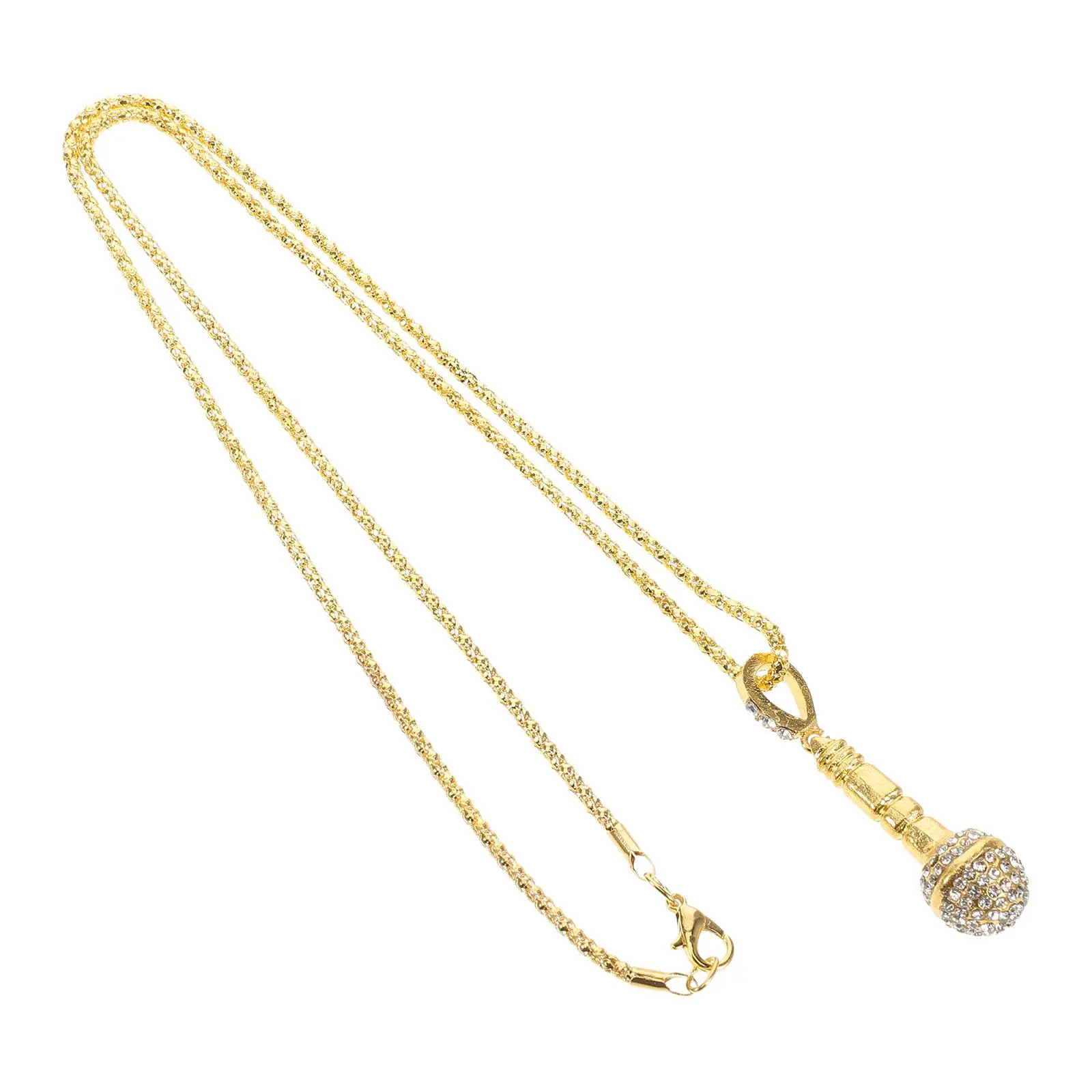 Microphone Necklace Pendant HipHop Style Jewelry for Women Men Unisex Necklace Fancy Clothing Party Accessories Birthday Gift
Microphone Necklace Pendant HipHop Style Jewelry for Women Men Unisex Necklace Fancy Clothing Party Accessories Birthday Gift