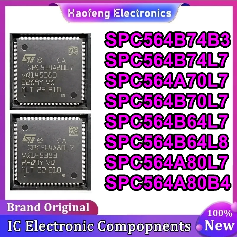 SPC564B74B3 SPC564B74L7 SPC564A70L7 SPC564B70L7 SPC564B64L7 SPC564B64L8 SPC564A80L7 SPC564A80B4 LQFP-176 IC Chip New Original
SPC564B74B3 SPC564B74L7 SPC564A70L7 SPC564B70L7 SPC564B64L7 SPC564B64L8 SPC564A80L7 SPC564A80B4 LQFP-176 IC Chip New Original