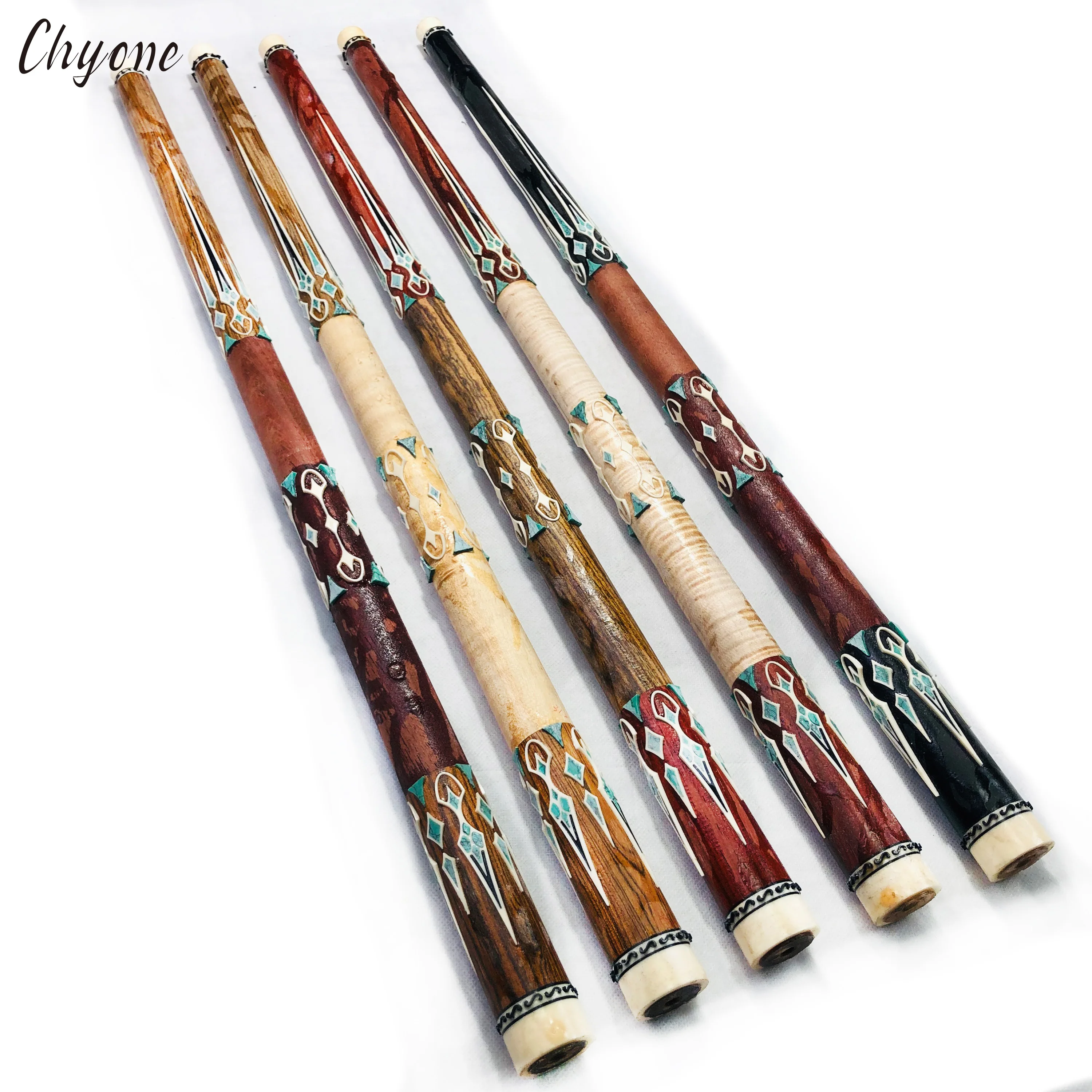 Semi-finished Billiard Cue Chyone Custom Turquoise Inlay Radial Joint Handmade Pool Cue 3cushion Carom Cue
Semi-finished Billiard Cue Chyone Custom Turquoise Inlay Radial Joint Handmade Pool Cue 3cushion Carom Cue