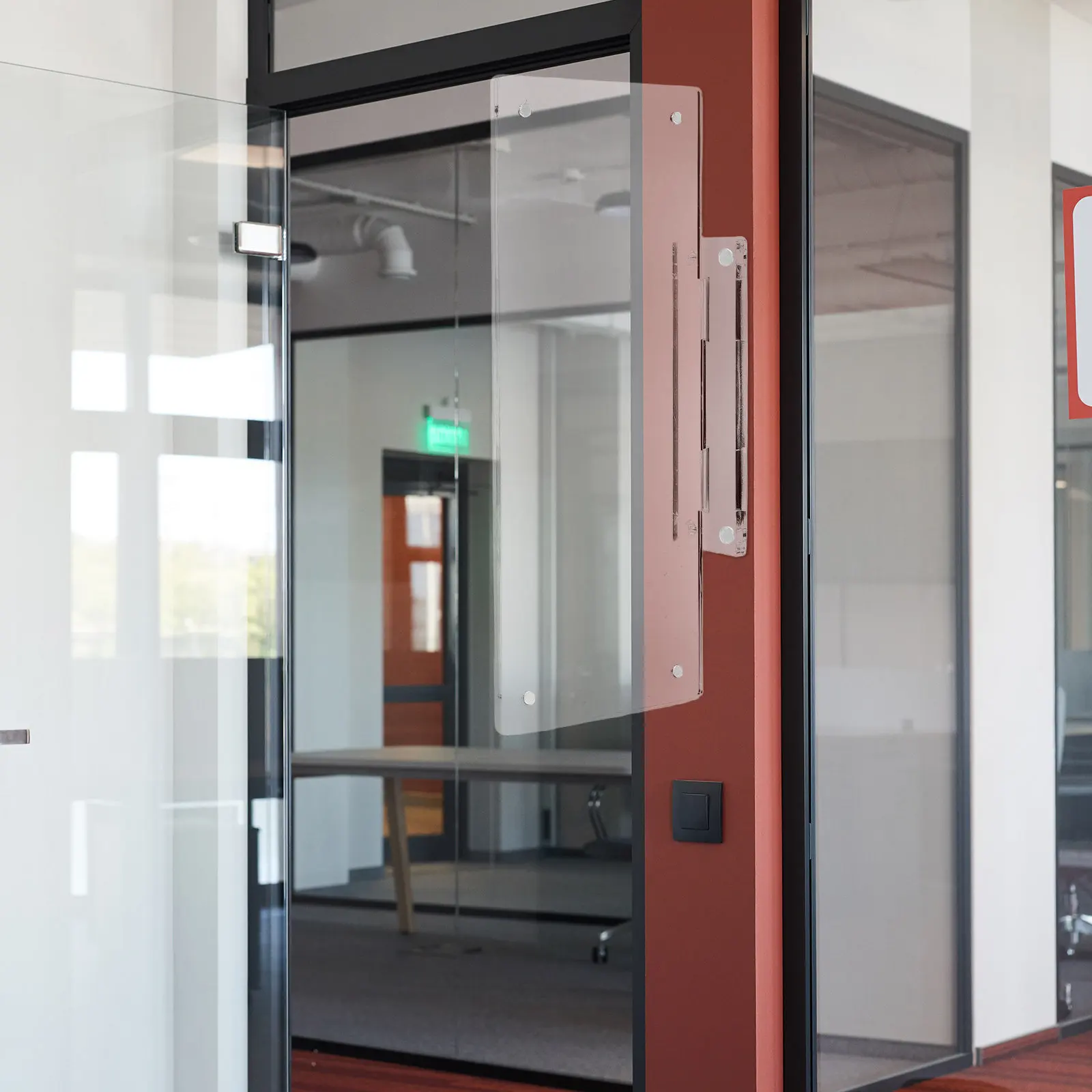 Acrylic Office Door Sign Holder Double Sided Easy Install Replaceable Card Clear Minimalist Design for Office Entrance Business
Acrylic Office Door Sign Holder Double Sided Easy Install Replaceable Card Clear Minimalist Design for Office Entrance Business
