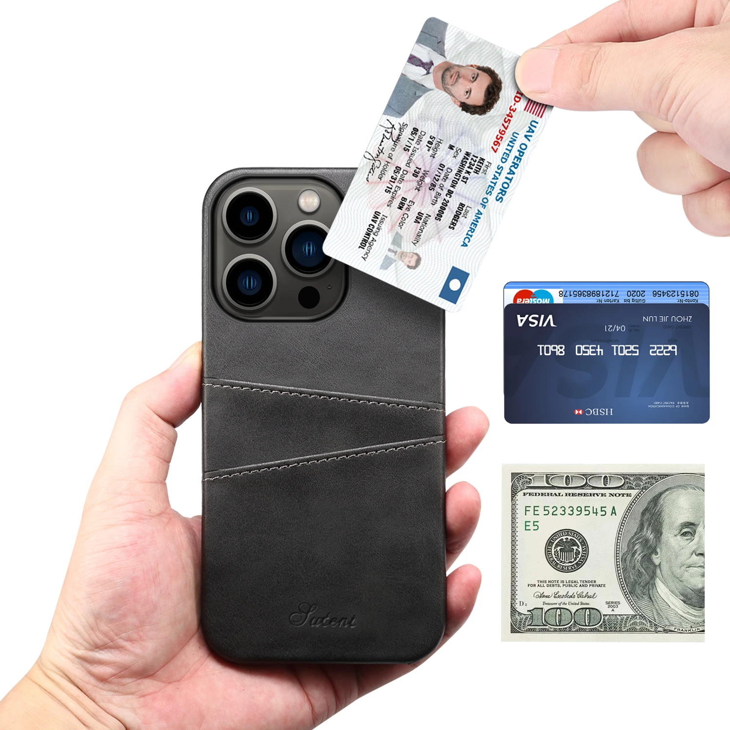 Case For Iphone 14 13 12 11 Pro Max 7 8 Plus Se2/3 Xs Max Dual-shockproof Luxury Simple Card Bag Mobile Phone Leather Case Cover
Case For Iphone 14 13 12 11 Pro Max 7 8 Plus Se2/3 Xs Max Dual-shockproof Luxury Simple Card Bag Mobile Phone Leather Case Cover