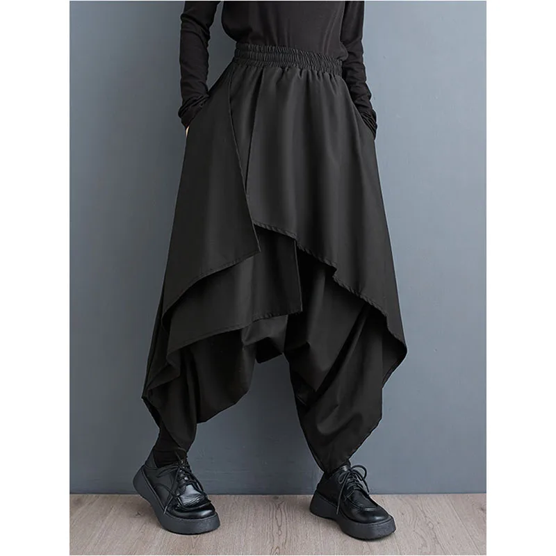 New Black High Waist Pants Women Casual Loose Spring Autumn Clothes Skirt Pants Women Wide Leg Trousers Streetwear Female Pants
New Black High Waist Pants Women Casual Loose Spring Autumn Clothes Skirt Pants Women Wide Leg Trousers Streetwear Female Pants