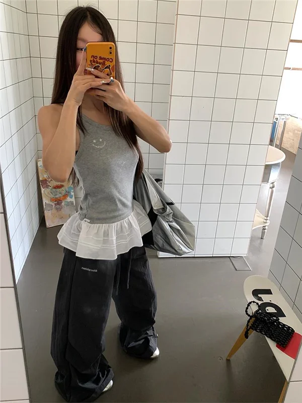 Повседневные брюки в стиле ретро в стиле ретро, свободные прямые брюки для мужчин и женщин, повседневная одежда, широкие брюки длиной до пола
Повседневные брюки в стиле ретро в стиле ретро, свободные прямые брюки для мужчин и женщин, повседневная одежда, широкие брюки длиной до пола