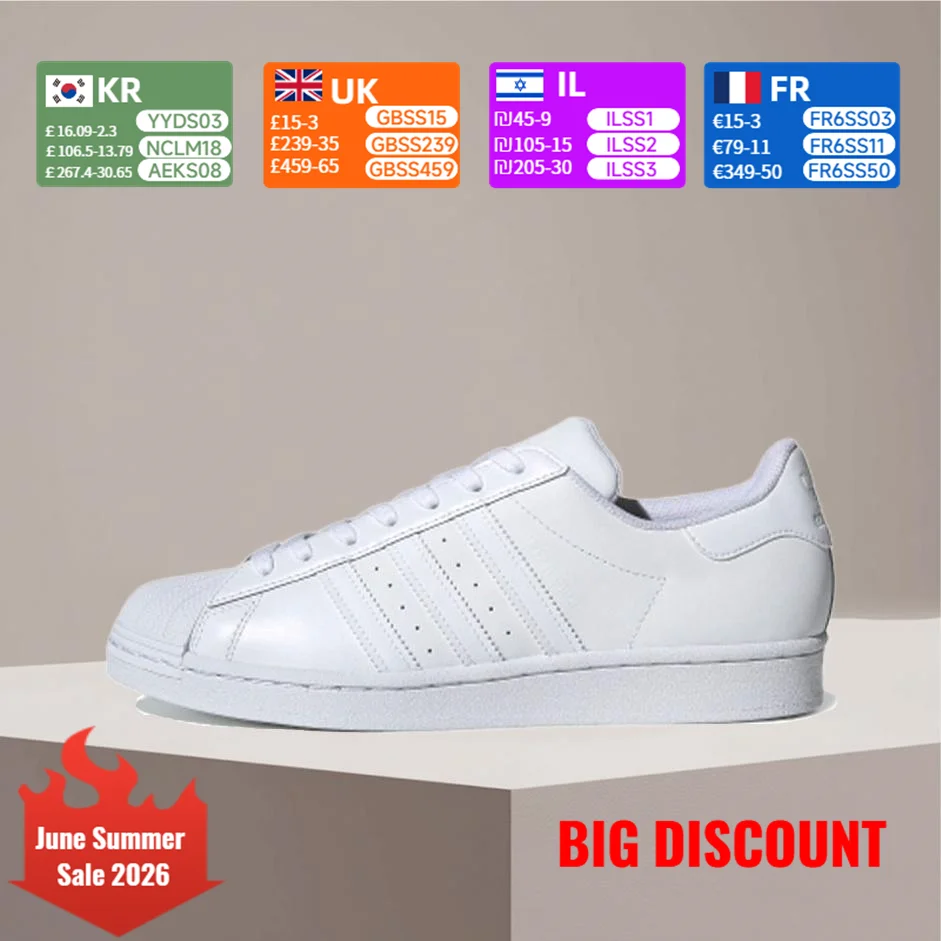 adidas Originals Superstar 2 Comfortable, Durable, Supportive, Slip-Resistant Multi-Function Skate Shoes Unisex Casual EG4960
adidas Originals Superstar 2 Comfortable, Durable, Supportive, Slip-Resistant Multi-Function Skate Shoes Unisex Casual EG4960