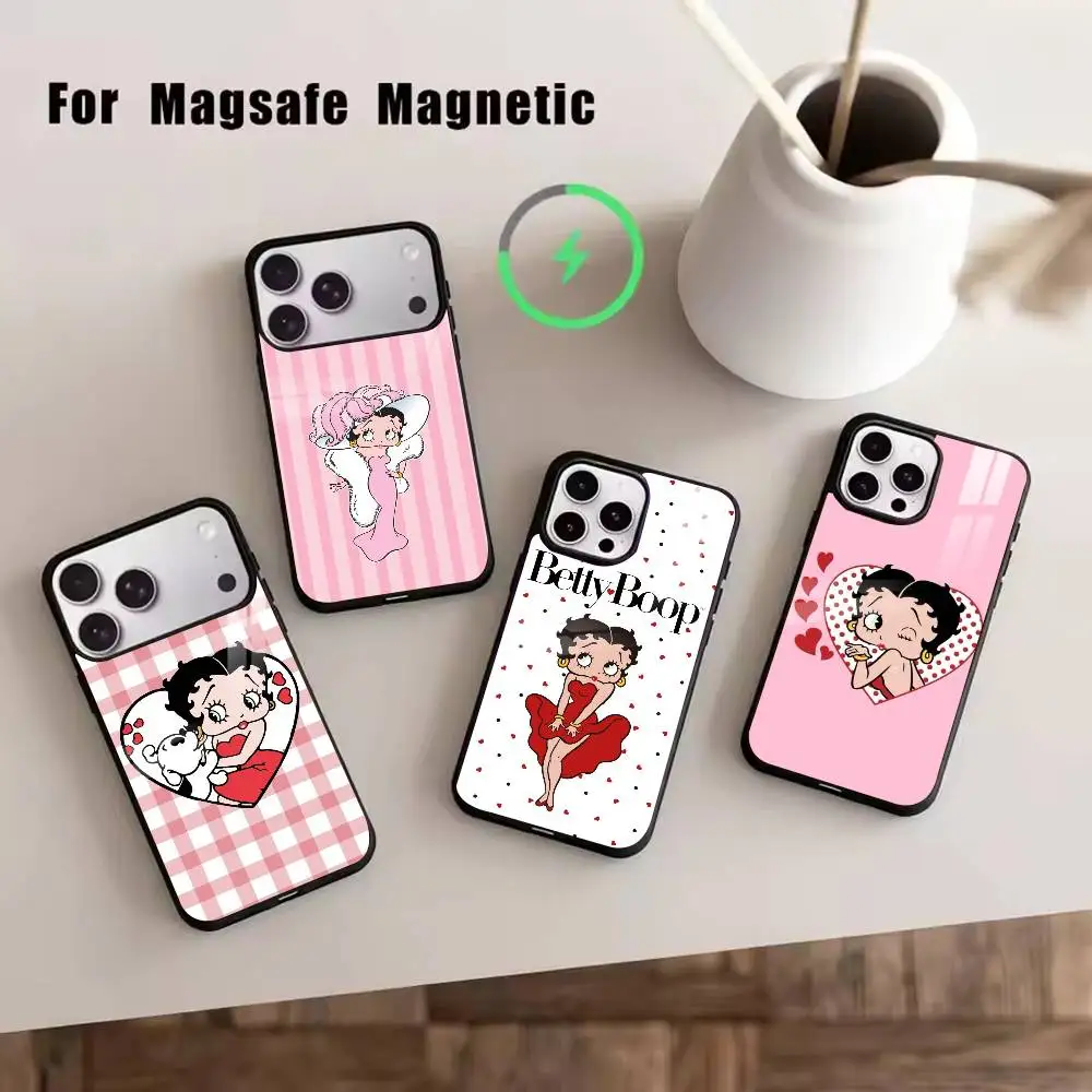 C-Cute-Betty Boop-P Phone Case For iPhone17,16,15,14,13,12,11 Plus,Pro Magnetic For Magsafe Wireless Charging
C-Cute-Betty Boop-P Phone Case For iPhone17,16,15,14,13,12,11 Plus,Pro Magnetic For Magsafe Wireless Charging