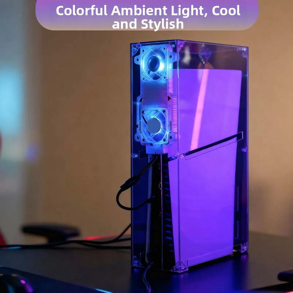 1 Pcs Heat Dissipation Stylish Aesthetic For PS5 Slim Cooling Dust Cover Transparent Protection For Optimal Gaming Parts
1 Pcs Heat Dissipation Stylish Aesthetic For PS5 Slim Cooling Dust Cover Transparent Protection For Optimal Gaming Parts
