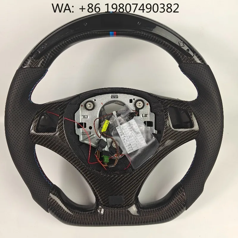 Carbon Fiber Leather Steering Wheel Custom Sport Perfect Fit For Compact Urban Auto Interior
Carbon Fiber Leather Steering Wheel Custom Sport Perfect Fit For Compact Urban Auto Interior