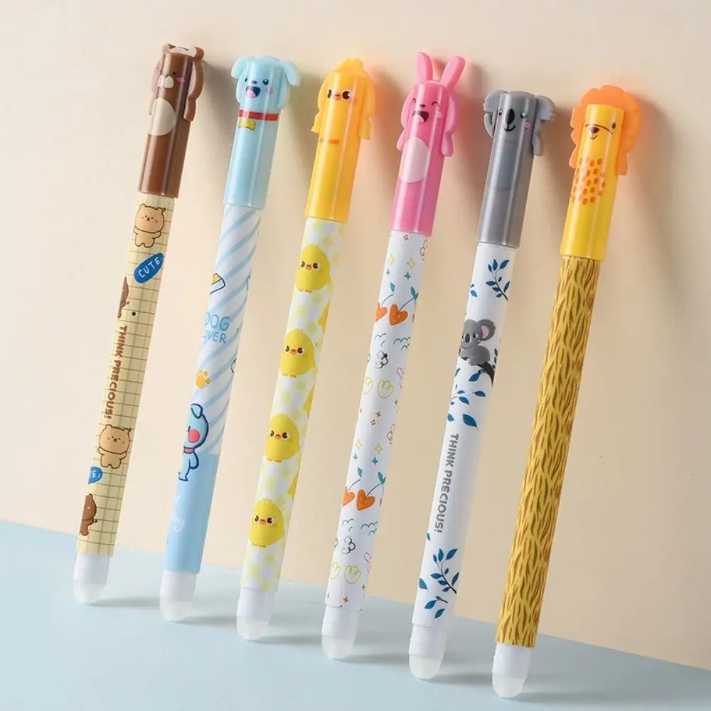 6PCS/Set High Quality Animal Shape Erasable Pen Set 0.5mm Tip Writing Tool Gel Pen Quick Drying Black/Blue Ink Neutral Pen Gift
6PCS/Set High Quality Animal Shape Erasable Pen Set 0.5mm Tip Writing Tool Gel Pen Quick Drying Black/Blue Ink Neutral Pen Gift