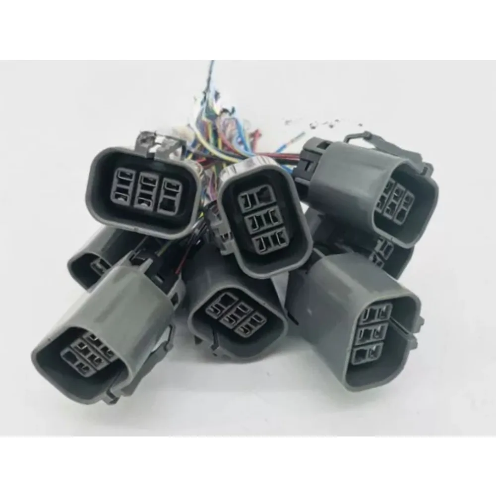For DOOSAN for DAEWOO DH150/220-5 215/225/300-7 Black Fuel Pump Throttle Motor Connector Excavator Parts High-temperature Wire
For DOOSAN for DAEWOO DH150/220-5 215/225/300-7 Black Fuel Pump Throttle Motor Connector Excavator Parts High-temperature Wire