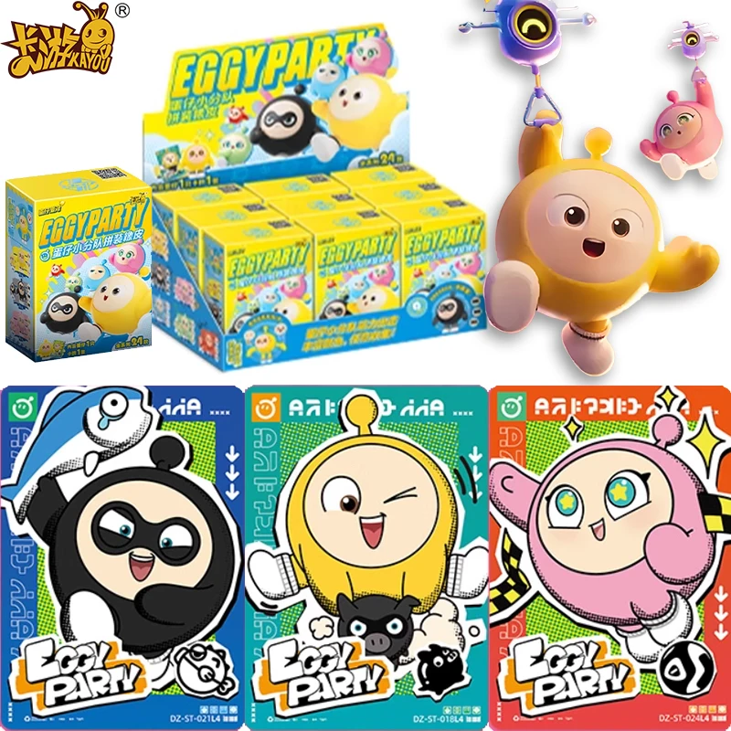 KAYOU Official Genuine Eggy Party Card Assembling Small Teams Game Collection Cards Anime Peripheral Toys Flash Card Gifts
KAYOU Official Genuine Eggy Party Card Assembling Small Teams Game Collection Cards Anime Peripheral Toys Flash Card Gifts