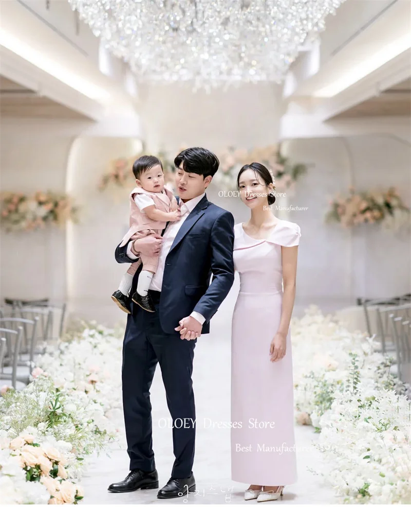 OLOEY Baby Pink Korea Women Evening Dresses Wedding Photoshoot Short Sleeves Prom GownAnkle Length Formal Party Birthday Dress
OLOEY Baby Pink Korea Women Evening Dresses Wedding Photoshoot Short Sleeves Prom GownAnkle Length Formal Party Birthday Dress