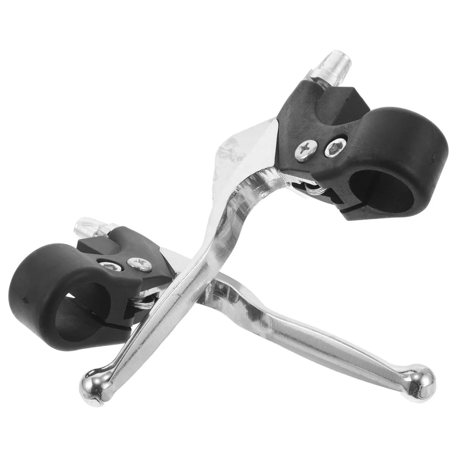 Комплект из 2 рычагов тормоза и сцепления из сплава для квадроциклов и мини-мотоциклов, передние и задние тормозные ручки для питбайков, кроссовых мотоциклов, внедорожных мотоциклов, 47cc, 49cc
Комплект из 2 рычагов тормоза и сцепления из сплава для квадроциклов и мини-мотоциклов, передние и задние тормозные ручки для питбайков, кроссовых мотоциклов, внедорожных мотоциклов, 47cc, 49cc