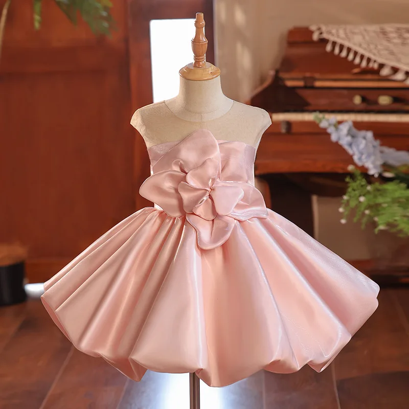 Children Elegant Host Piano Performance Princess Ball Gown Girls Cute Birthday Wedding Party Dress y1536
Children Elegant Host Piano Performance Princess Ball Gown Girls Cute Birthday Wedding Party Dress y1536