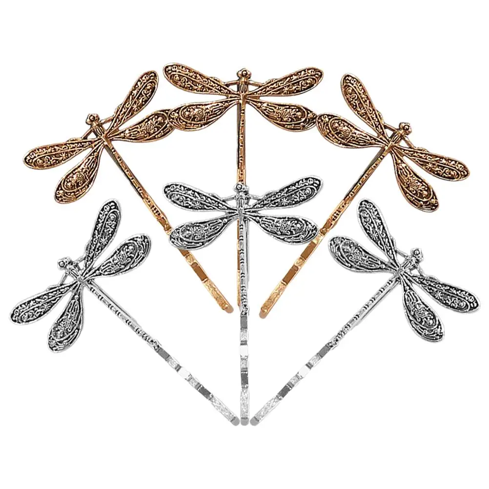 6 Pcs Vintage Dragonfly Hair Clips Retro Silver Barrettes for Women Styling Decorative Accessories Hairbands
6 Pcs Vintage Dragonfly Hair Clips Retro Silver Barrettes for Women Styling Decorative Accessories Hairbands