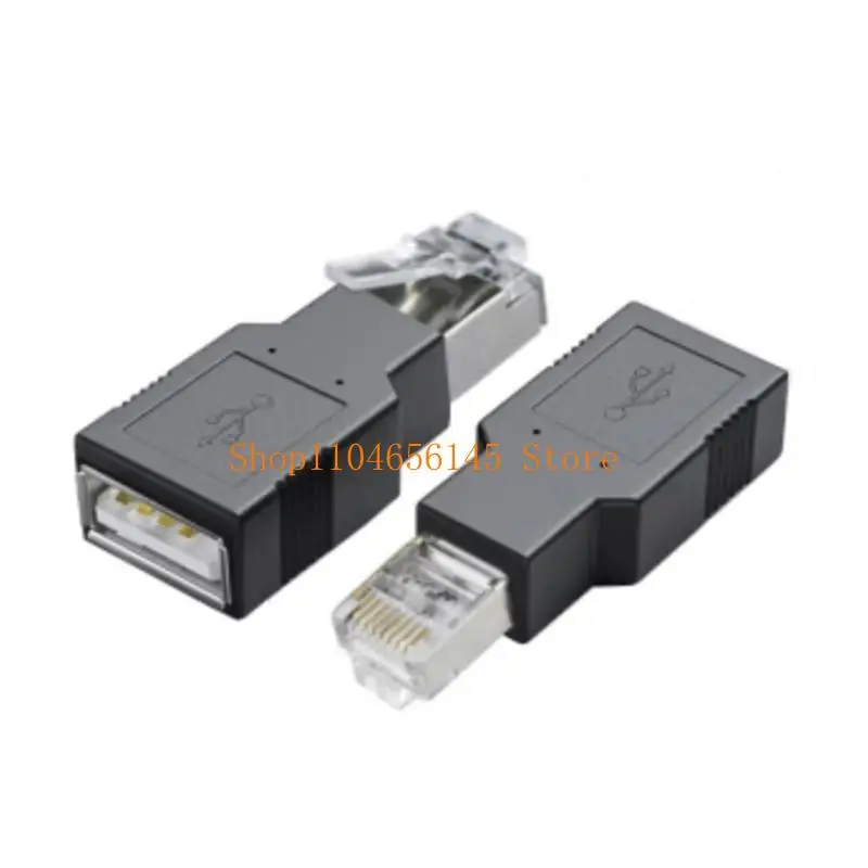 652F Pack of 2 USB to RJ45 Ethernet Adapter Networking Adapter USB2.0 Female to Ethernet Male Converters for Modems Desktop
652F Pack of 2 USB to RJ45 Ethernet Adapter Networking Adapter USB2.0 Female to Ethernet Male Converters for Modems Desktop