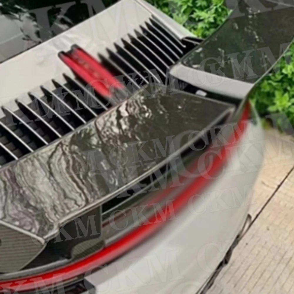 CKMUUER for Porsche 911 992 Carbon Fiber Body Kits Rear Trunk Spoiler Wing Accessories Decoration FRP Auto
CKMUUER for Porsche 911 992 Carbon Fiber Body Kits Rear Trunk Spoiler Wing Accessories Decoration FRP Auto