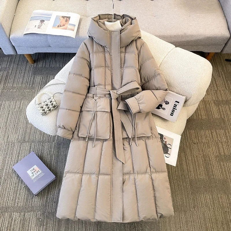 New Winter Down Cotton Jacket Women Parkas Fashion Slim Hooded Warm Parka Coats Female Casual Long Cotton Overcoat Outerwear
New Winter Down Cotton Jacket Women Parkas Fashion Slim Hooded Warm Parka Coats Female Casual Long Cotton Overcoat Outerwear