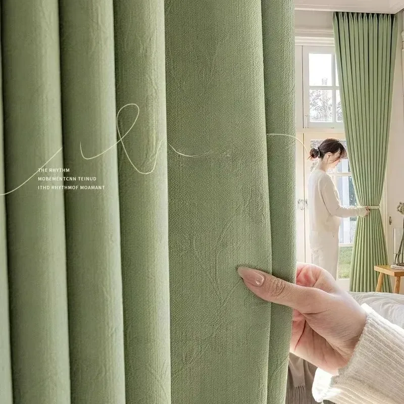 1PC High Shading Curtains for Living Room Bedroom Thickened Fresh Warm Bay Window Modern Light Luxury Atmosphere Curtain
1PC High Shading Curtains for Living Room Bedroom Thickened Fresh Warm Bay Window Modern Light Luxury Atmosphere Curtain