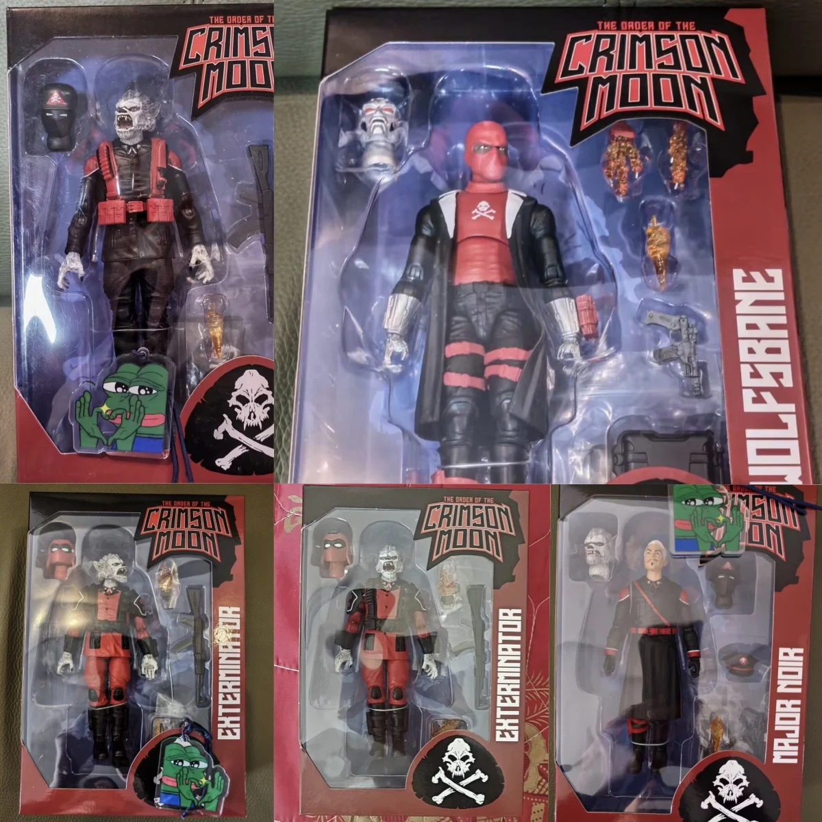 In Stock Fresh Monkey Fiction The Order Of The Crimson Moon Wave 1 1 12 Scale 6 Inch Action Figure Set General Cavalry Werewolf
In Stock Fresh Monkey Fiction The Order Of The Crimson Moon Wave 1 1 12 Scale 6 Inch Action Figure Set General Cavalry Werewolf