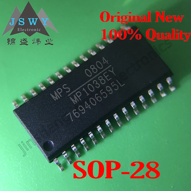 (5/20pcs) MP1038EY MP1038 SOP28 Multi-Channel Power Management IC Brand New Original In Stock Ships Fast!
(5/20pcs) MP1038EY MP1038 SOP28 Multi-Channel Power Management IC Brand New Original In Stock Ships Fast!