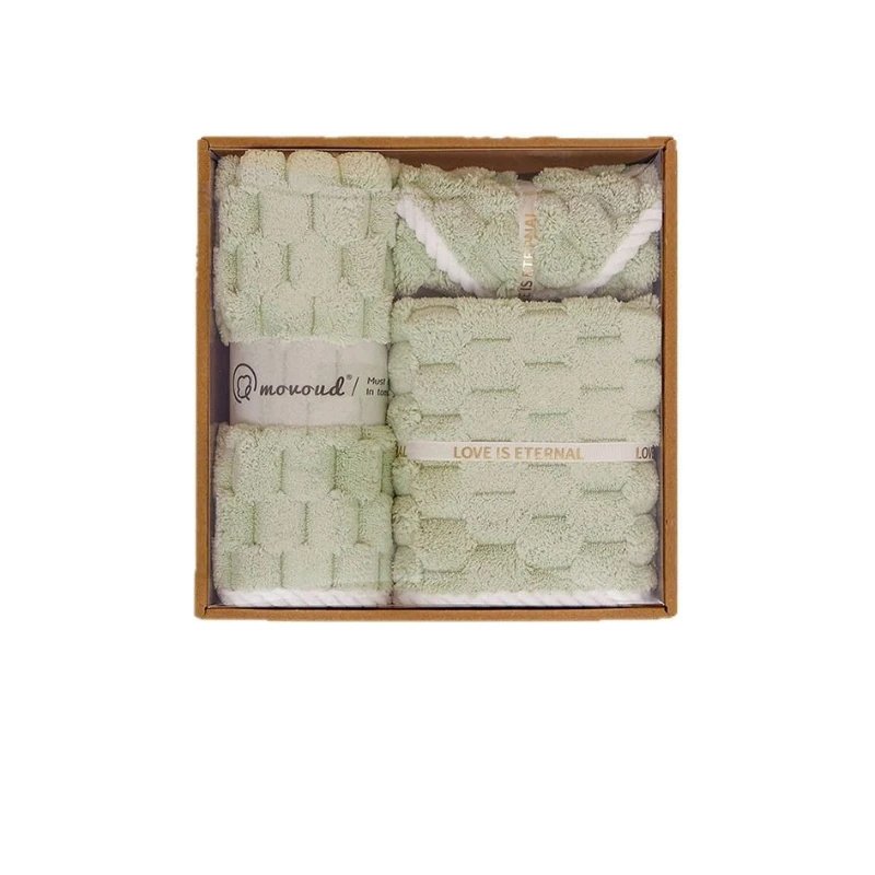 LTT Cloud Grid Coral Fleece Towel Gift Box Set Three-piece Set
LTT Cloud Grid Coral Fleece Towel Gift Box Set Three-piece Set