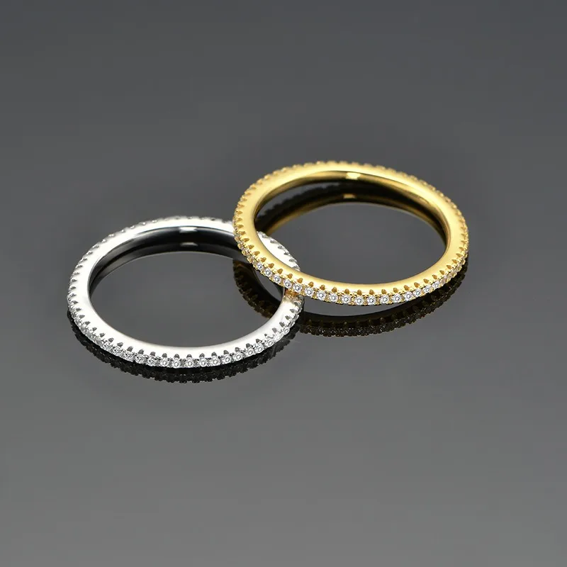 S925 pure silver set diamond ring, full diamond ringlet, versatile for all occasions, index finger ring, women's jewelry
S925 pure silver set diamond ring, full diamond ringlet, versatile for all occasions, index finger ring, women's jewelry