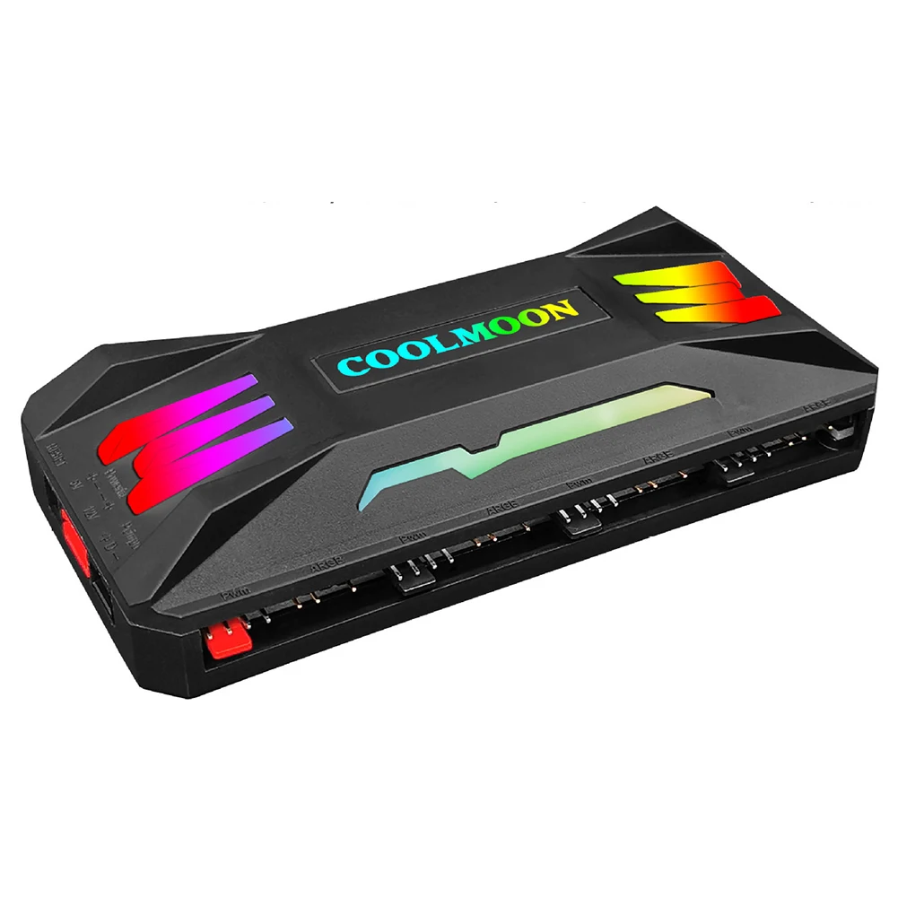 ARGB Cooling Fan 4Pin PWM 5V 3Pin RGB Intelligent Remote Controller for COOLMOON Office Caring Computer Supplies
ARGB Cooling Fan 4Pin PWM 5V 3Pin RGB Intelligent Remote Controller for COOLMOON Office Caring Computer Supplies