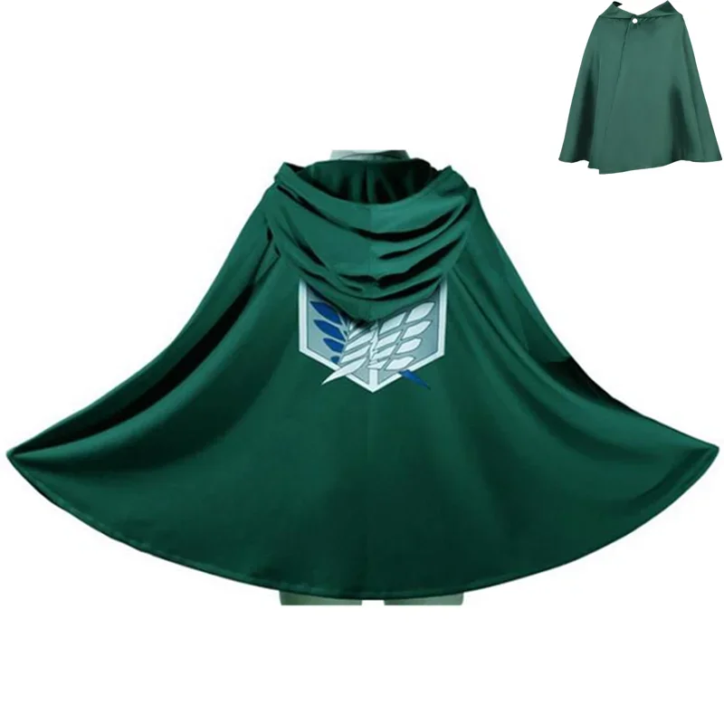 Halloween Japanese Hooded Cape Scout Corps Cosplay Costume Anime Cosplay Green Shawl Men's and Women's Costume
Halloween Japanese Hooded Cape Scout Corps Cosplay Costume Anime Cosplay Green Shawl Men's and Women's Costume