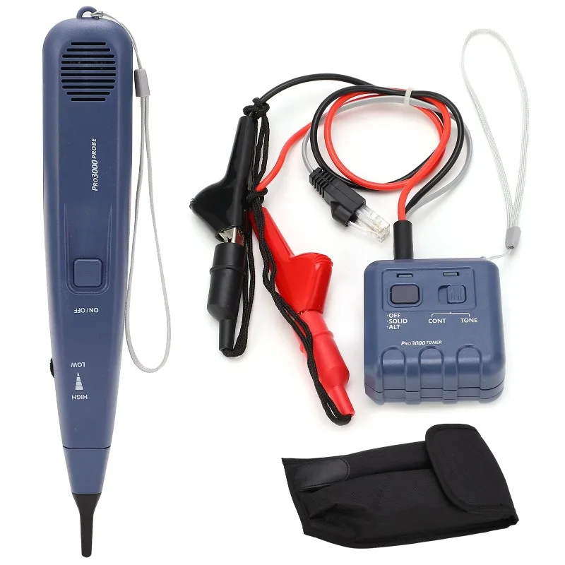 Cable Tester Handheld Telephone Line Finder Generator Cable Detector Locator Cable Locator Telephone Line Detector
Cable Tester Handheld Telephone Line Finder Generator Cable Detector Locator Cable Locator Telephone Line Detector