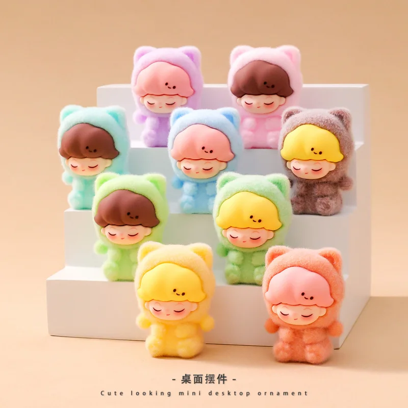 New cute 9 styles flocking doll resin handicrafts table ornaments decorative blind bag gifts
New cute 9 styles flocking doll resin handicrafts table ornaments decorative blind bag gifts