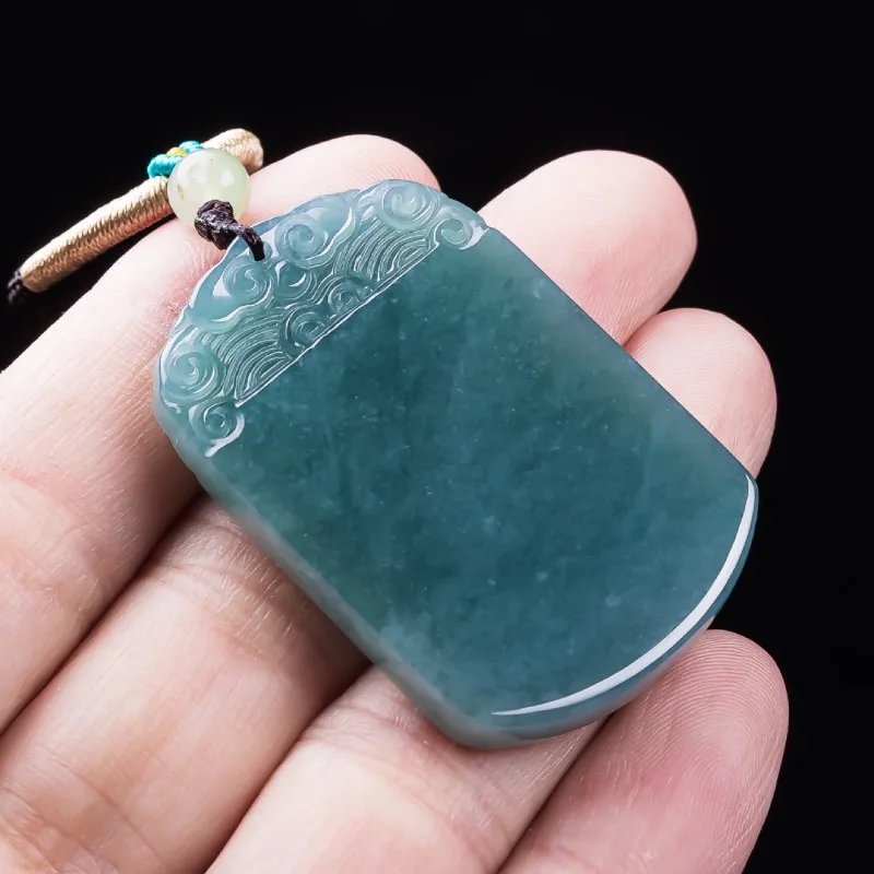 Natural A-grade Jadeite Blue Water Safe Brand Jade Pendant Ice Type Men's Necklace Women's Jade Pendant affordable luxury vibe
Natural A-grade Jadeite Blue Water Safe Brand Jade Pendant Ice Type Men's Necklace Women's Jade Pendant affordable luxury vibe