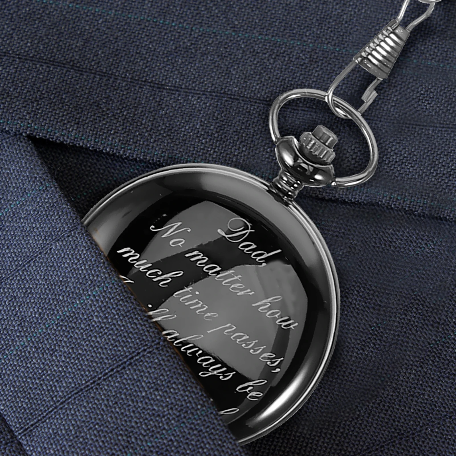 Vintage Pocket Watch Gift for Dad Black Box Included Metal Watches Fathers Day Present Stylish Birthday Idea Dad Gifts
Vintage Pocket Watch Gift for Dad Black Box Included Metal Watches Fathers Day Present Stylish Birthday Idea Dad Gifts
