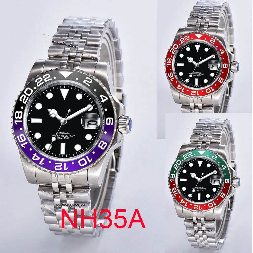 Corgeut NH35/MIYOTA 8215 Mechanical Automatic Mens Watch 40mm Sapphire Glass Date Black Dial Jubilee Bracelet 24 Hours
Corgeut NH35/MIYOTA 8215 Mechanical Automatic Mens Watch 40mm Sapphire Glass Date Black Dial Jubilee Bracelet 24 Hours