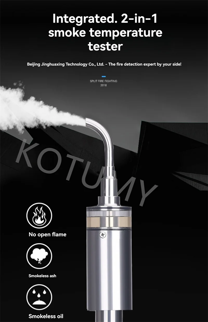 Fire Smoke Gun Smoke And Temperature Sensing Fire Two In One Testing And Detection Instrument Tester
Fire Smoke Gun Smoke And Temperature Sensing Fire Two In One Testing And Detection Instrument Tester