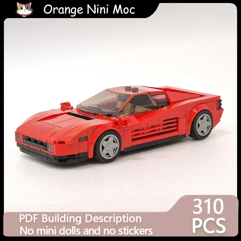 Конструктор City Car Speed Racing Model MOC, 8-дюймовый спортивный автомобиль, модульная технология, подарки, сборка, детские игрушки, набор
Конструктор City Car Speed Racing Model MOC, 8-дюймовый спортивный автомобиль, модульная технология, подарки, сборка, детские игрушки, набор