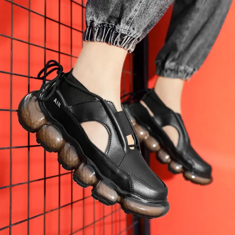 PopHigh Quality Summer Men Flat Mules Beach Leather Sandals Quick Drying Water Shoes Work Casual Garden Rome Slipper Men Slipper
PopHigh Quality Summer Men Flat Mules Beach Leather Sandals Quick Drying Water Shoes Work Casual Garden Rome Slipper Men Slipper