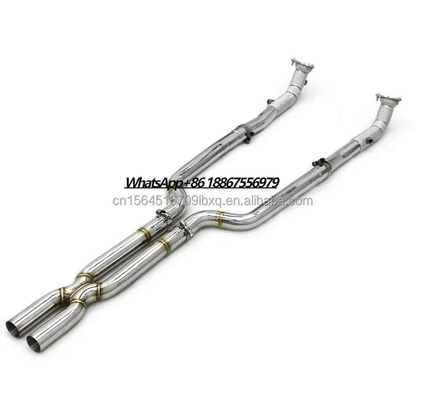 Suitable for Maserati Gran Turismo/GT 4.2 2008-2017 with Catalytic Downspout and Middle Pipe X-pipe Performance Exhaust
Suitable for Maserati Gran Turismo/GT 4.2 2008-2017 with Catalytic Downspout and Middle Pipe X-pipe Performance Exhaust