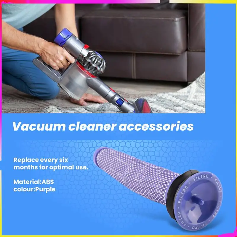 Предварительный фильтр M04K + комплект постфильтров HEPA для беспроводного пылесоса Dyson V7, V8, сменный предварительный фильтр и постфильтр
Предварительный фильтр M04K + комплект постфильтров HEPA для беспроводного пылесоса Dyson V7, V8, сменный предварительный фильтр и постфильтр