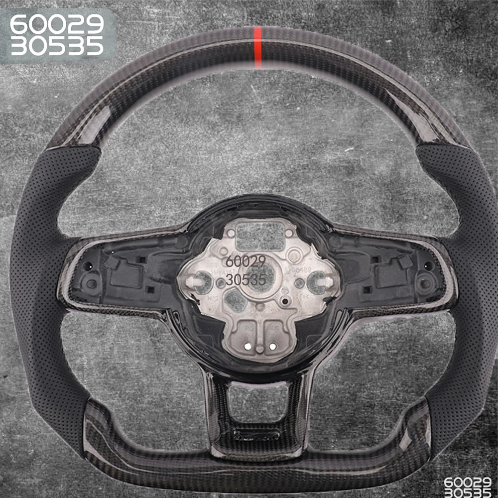 Real Carbon Fiber Steering Wheel Leather bore for Volkswagen Golf 7 MK7.5 MK7 GTI R GTD GTE MK2 MK2 Polo Tiguan Passat
Real Carbon Fiber Steering Wheel Leather bore for Volkswagen Golf 7 MK7.5 MK7 GTI R GTD GTE MK2 MK2 Polo Tiguan Passat