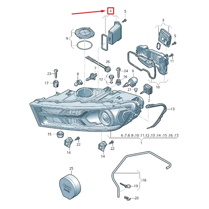 OB-2Pcs Car Xenon Headlight Daytime Running Light LED Boards E243951 4M0941475 For Q7 2017-2019 Angel Eyes DRL Chip
OB-2Pcs Car Xenon Headlight Daytime Running Light LED Boards E243951 4M0941475 For Q7 2017-2019 Angel Eyes DRL Chip