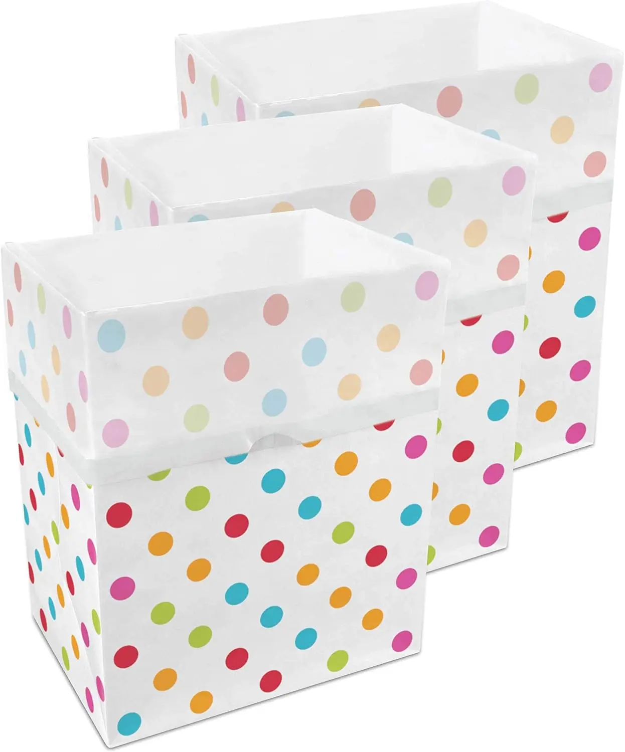13 Gallon Pop-Up Trash Cans 3-Pack with Fitted Bags Foldable Disposable Bins for Parties Events Kitchen Polka Dot
13 Gallon Pop-Up Trash Cans 3-Pack with Fitted Bags Foldable Disposable Bins for Parties Events Kitchen Polka Dot