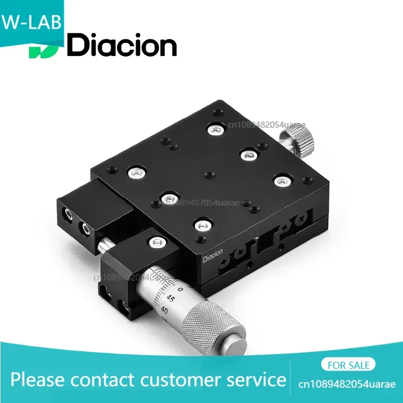 Diacion AX50/AX60/AX60-H20 Linear Guide Blocks X-Axis High Precision Manual Positioning Stage 6.5mm Travel Distance Aluminum
Diacion AX50/AX60/AX60-H20 Linear Guide Blocks X-Axis High Precision Manual Positioning Stage 6.5mm Travel Distance Aluminum